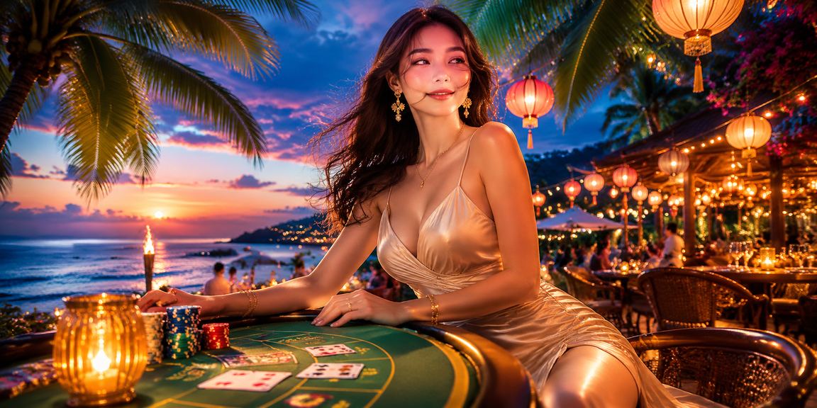 Người chơi tại Đà Nẵng trải nghiệm live casino trên điện thoại gần bãi biển