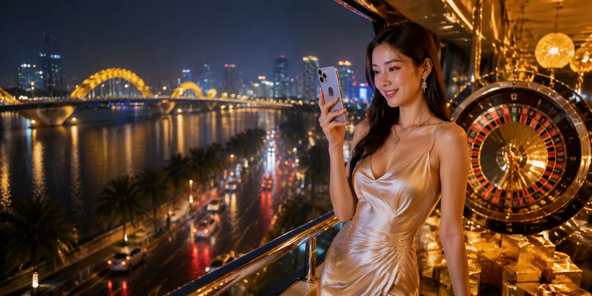 Người chơi trẻ tại Đà Nẵng tham gia roulette trực tuyến trên điện thoại
